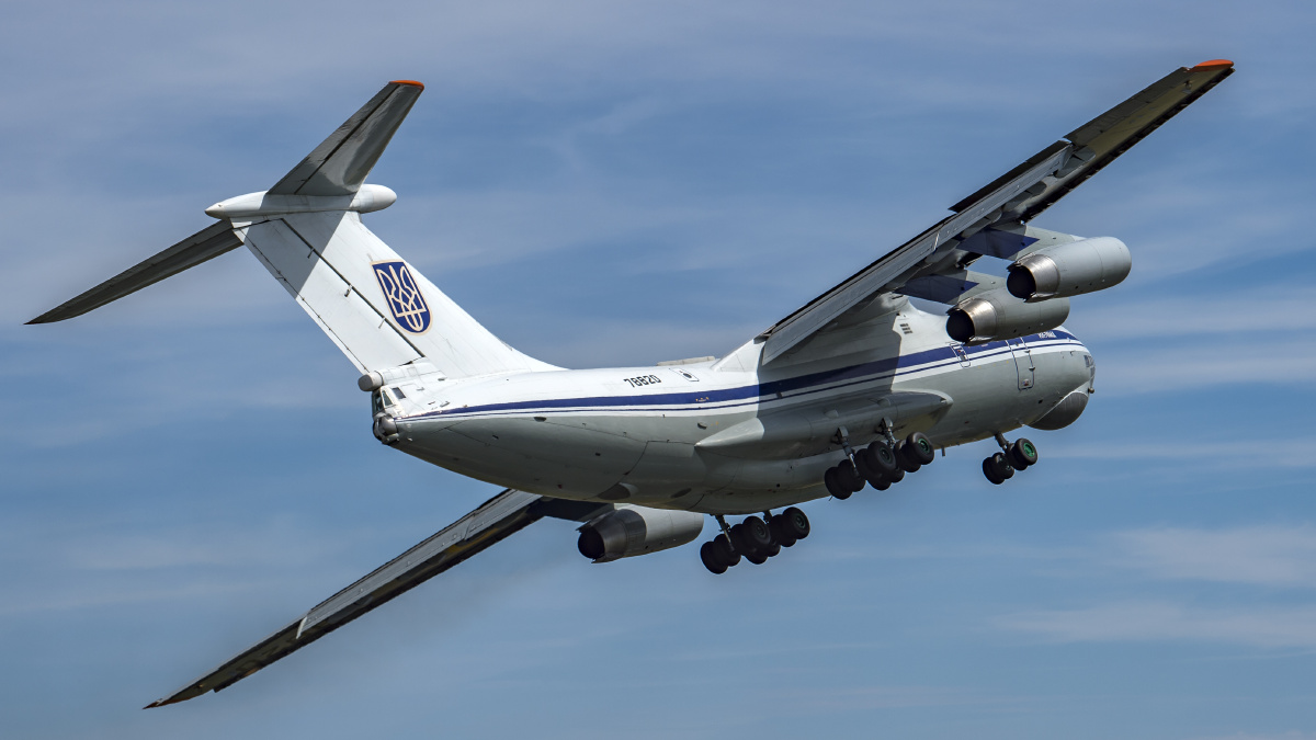 伊尔-76 运输机 乌克兰空军 大型运输机