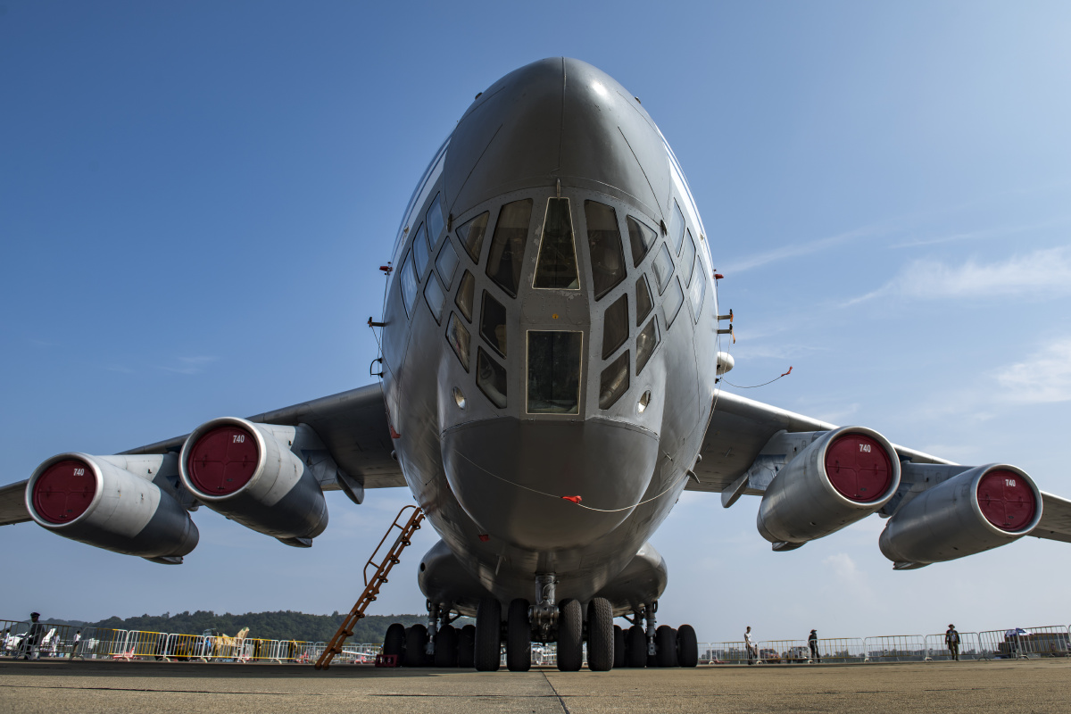 伊尔76运输机俄罗斯空军资料图