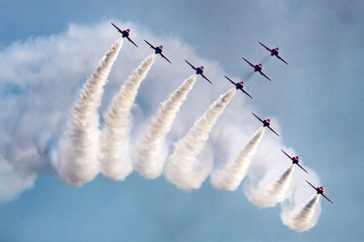 红箭飞行表演队 - 航空新视野