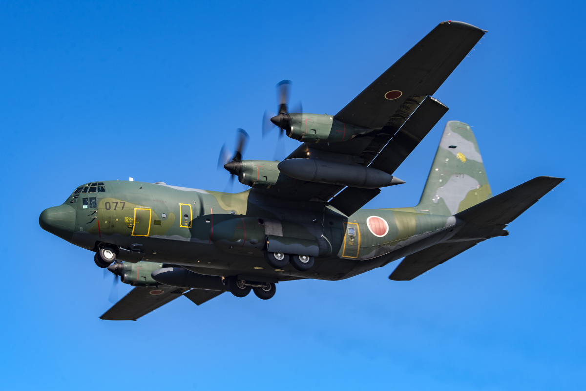 c-130 运输机 大力神 日本航空自卫队 资料图