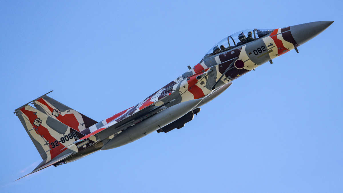 f15jf15dj战斗机航空祭大秀机动特技