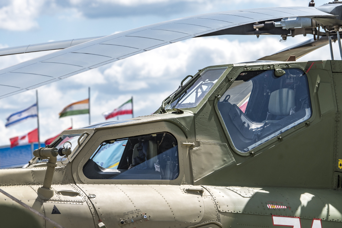 米28武装直升机细节图