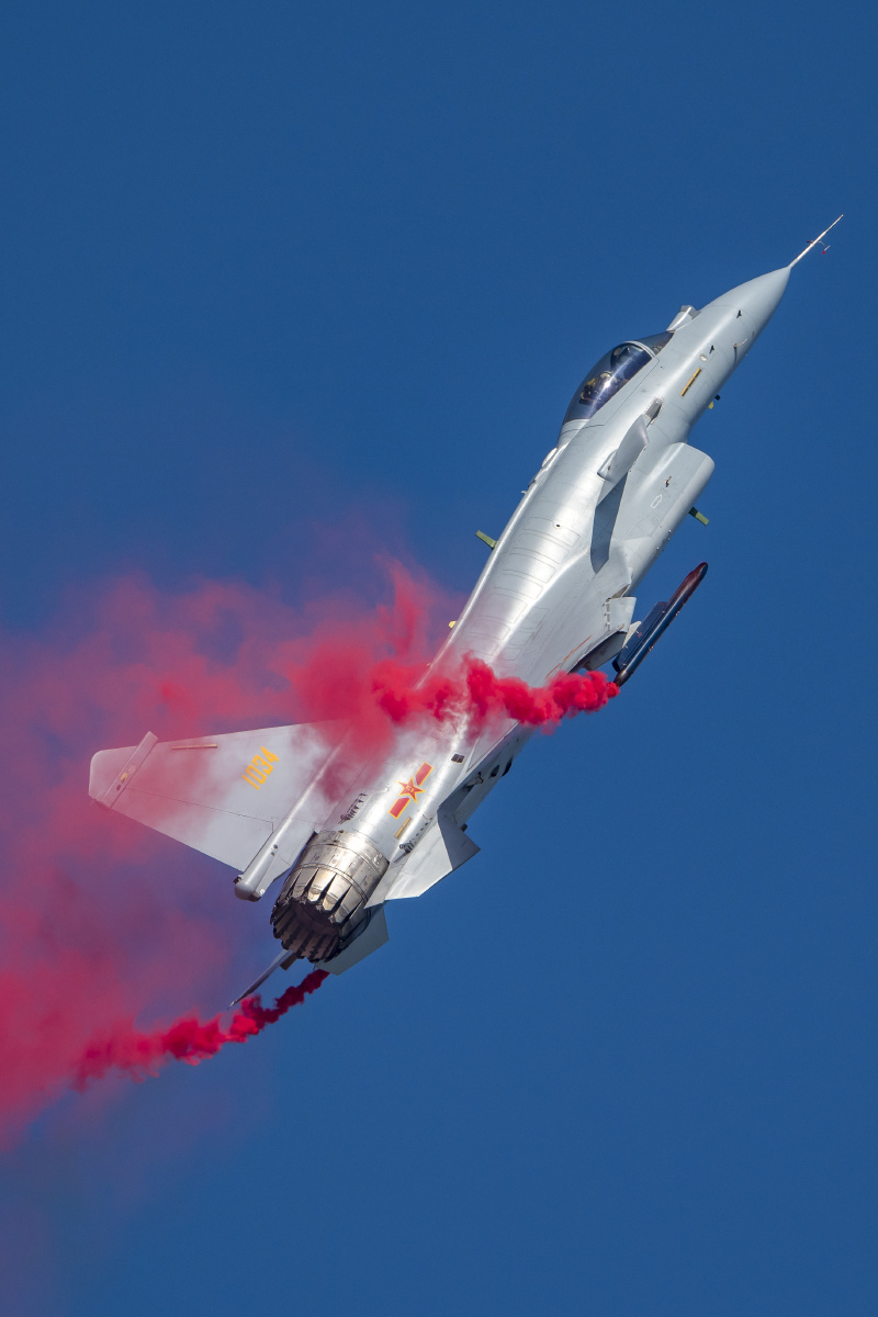 歼10b推力矢量验证机tvc战斗机空军