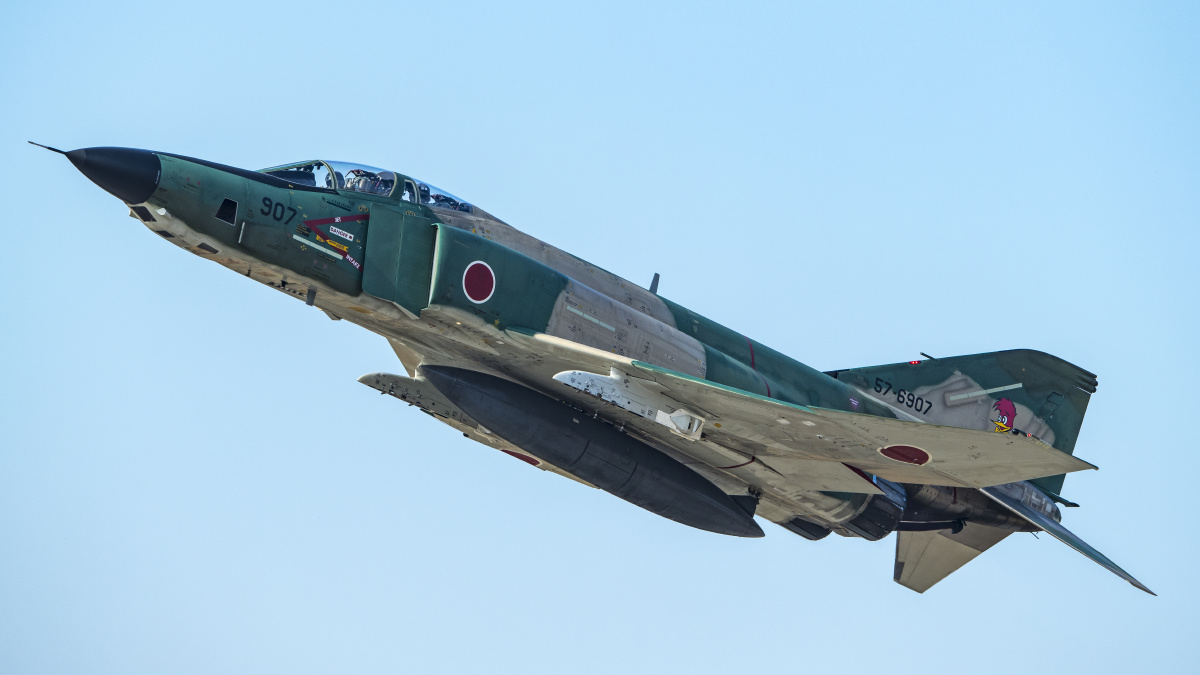 rf4e战术侦察机日本航空自卫队百里基地