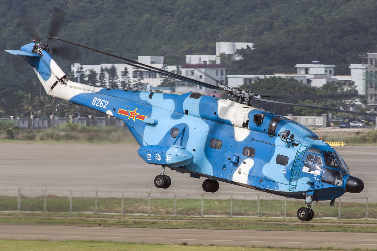 直8直9中国空军空降兵资料图