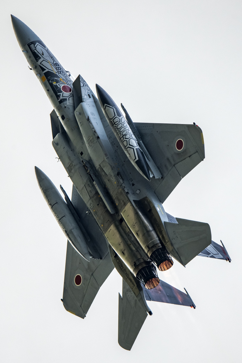 f15jf15dj战斗机航空祭大秀机动特技