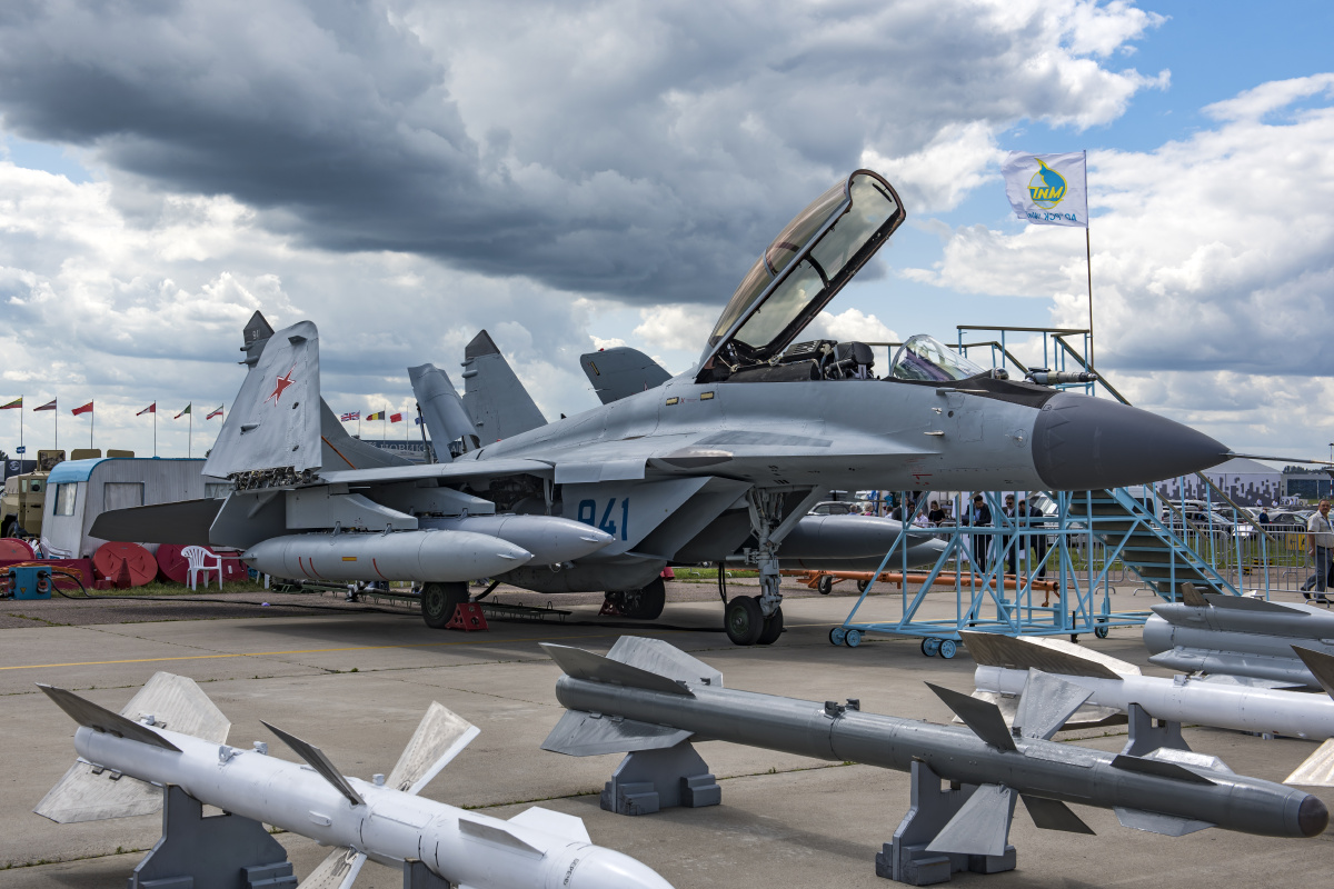 米格29k舰载战斗机细节图