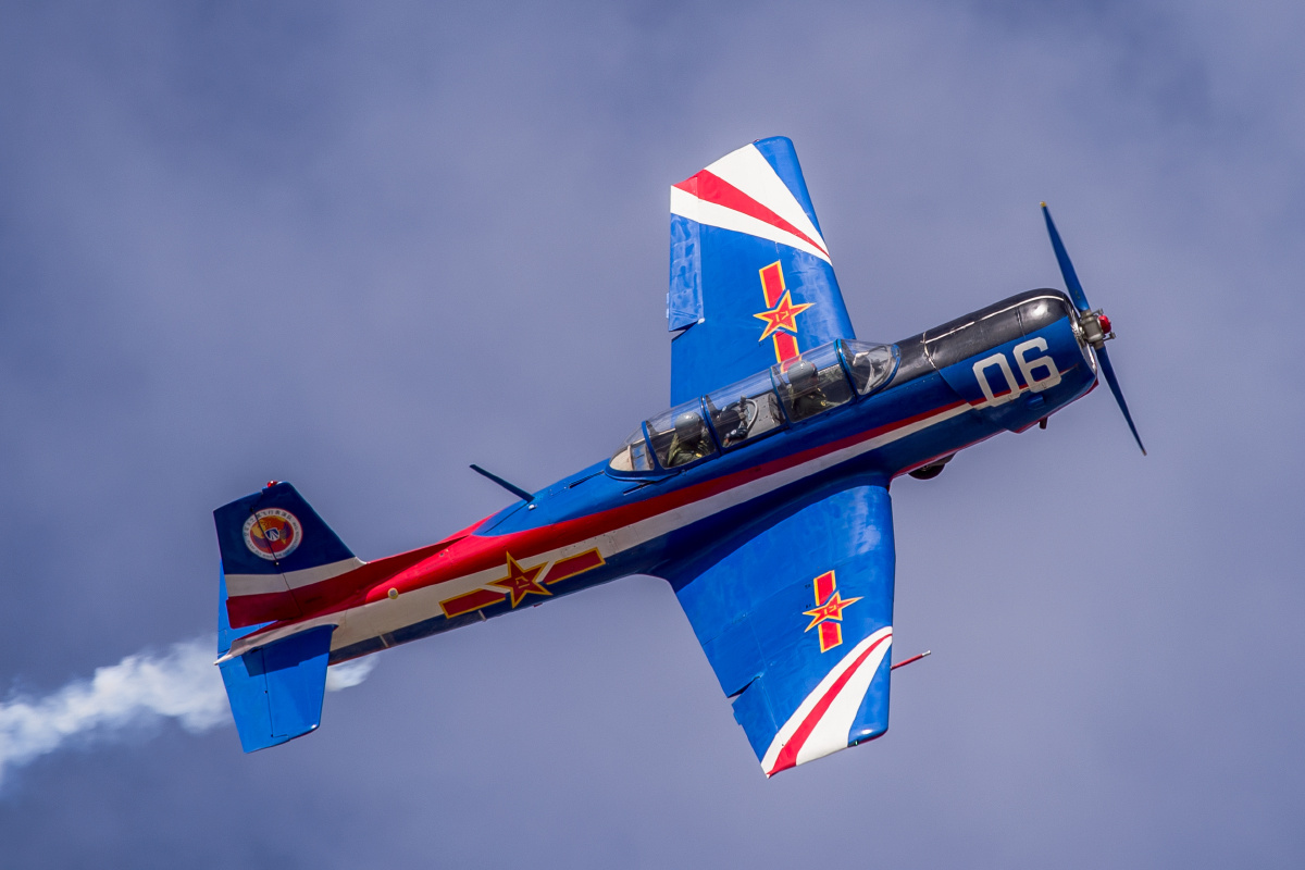 中国空军天之翼飞行表演队装备的初教-6飞机 - 航空新视野 - 图虫