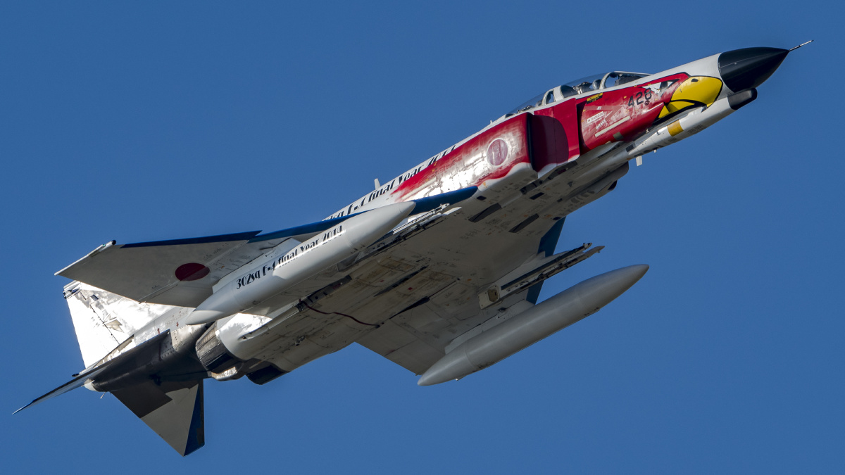 f4ej战斗机退役涂装日本航空自卫队302中队