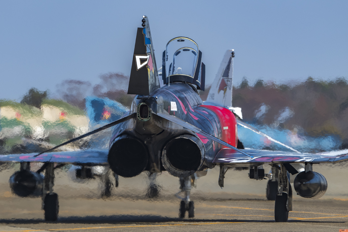 f4ej战斗机退役涂装日本航空自卫队302中队