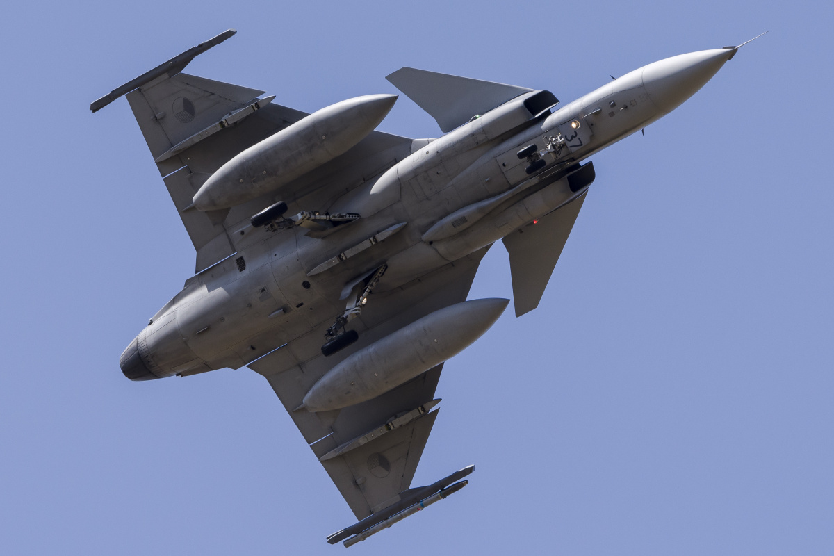 jas39鹰狮战斗机捷克空军