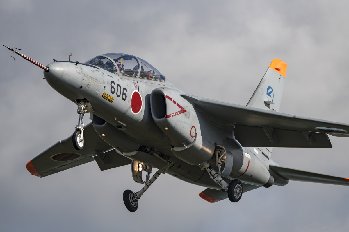 t4教练机川崎重工日本航空自卫队岐阜基地资料图
