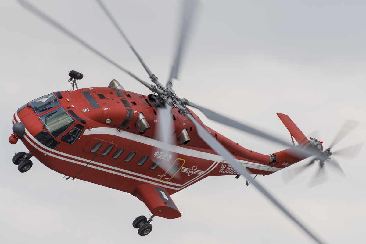 ac313 直升机 z-8awjs 直升机资料图