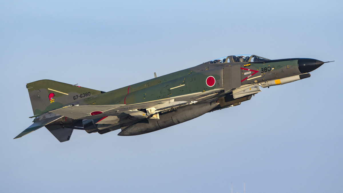 rf4ej战术侦察机日本航空自卫队