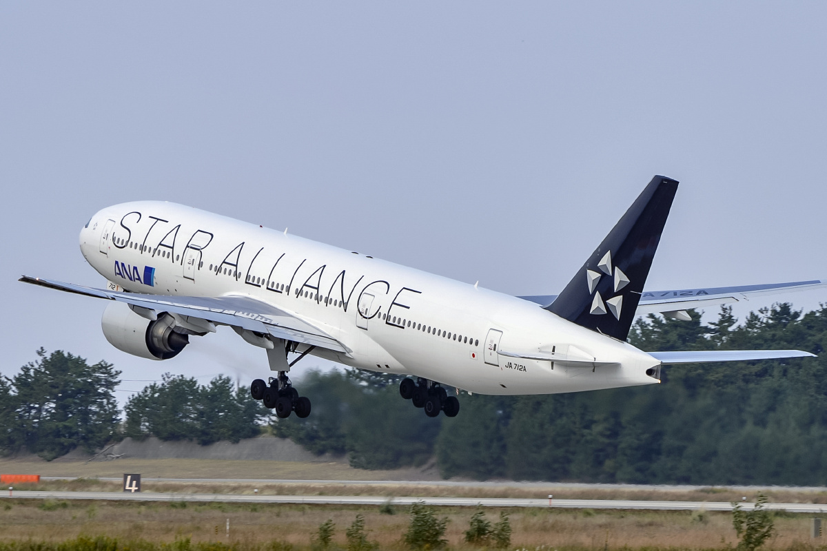 波音777 ana 日本全日空 民航飞机 资料图 - 航空新视野 - 图虫