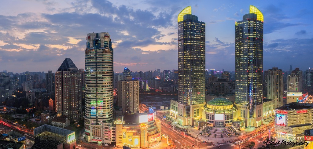 Night of Xujiahui徐家汇夜景