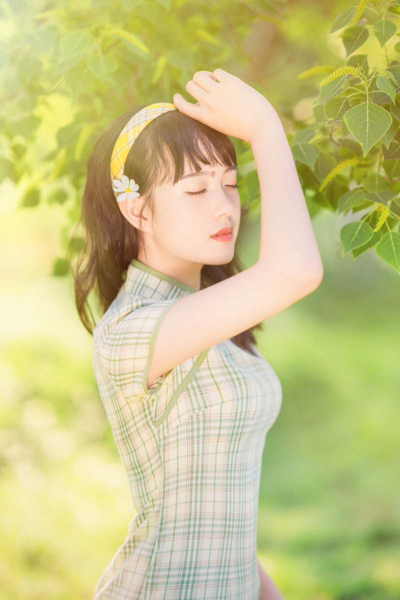 期待夏天像橘子汽水一样让人心动胡琦妆造后期出境书檀