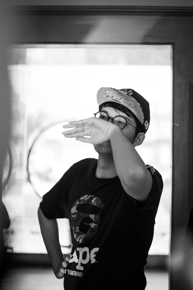 摄影师在拍摄中