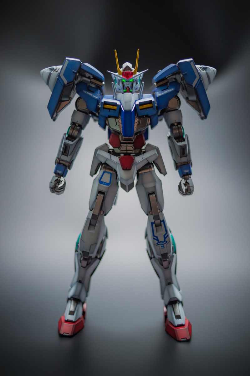 圣诞节你们都有人陪有妹子拍,我只能拍个都不属于我的高达.