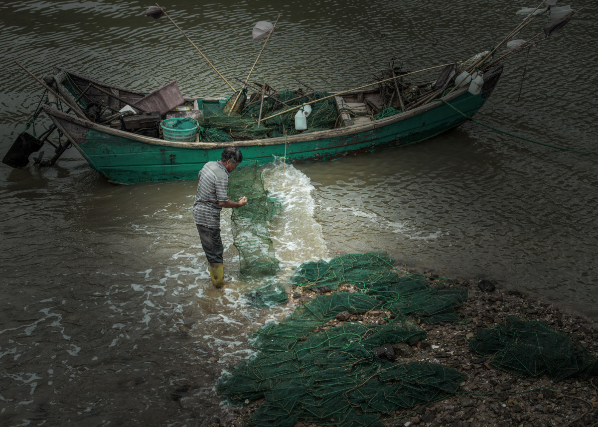 海边的渔民