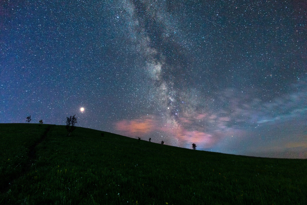 草原星空