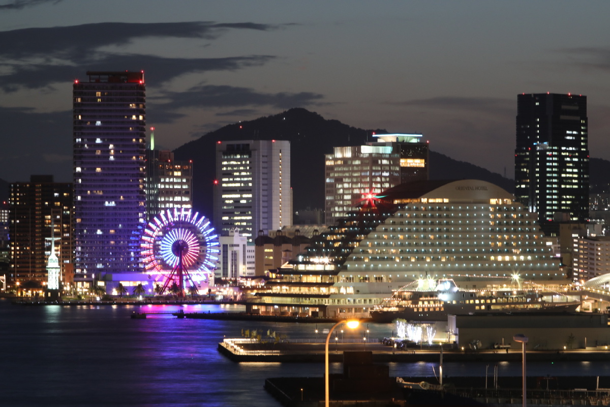 神户港夜景
