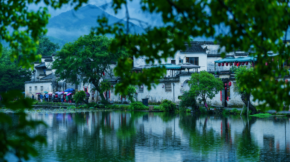 宏村江南春色