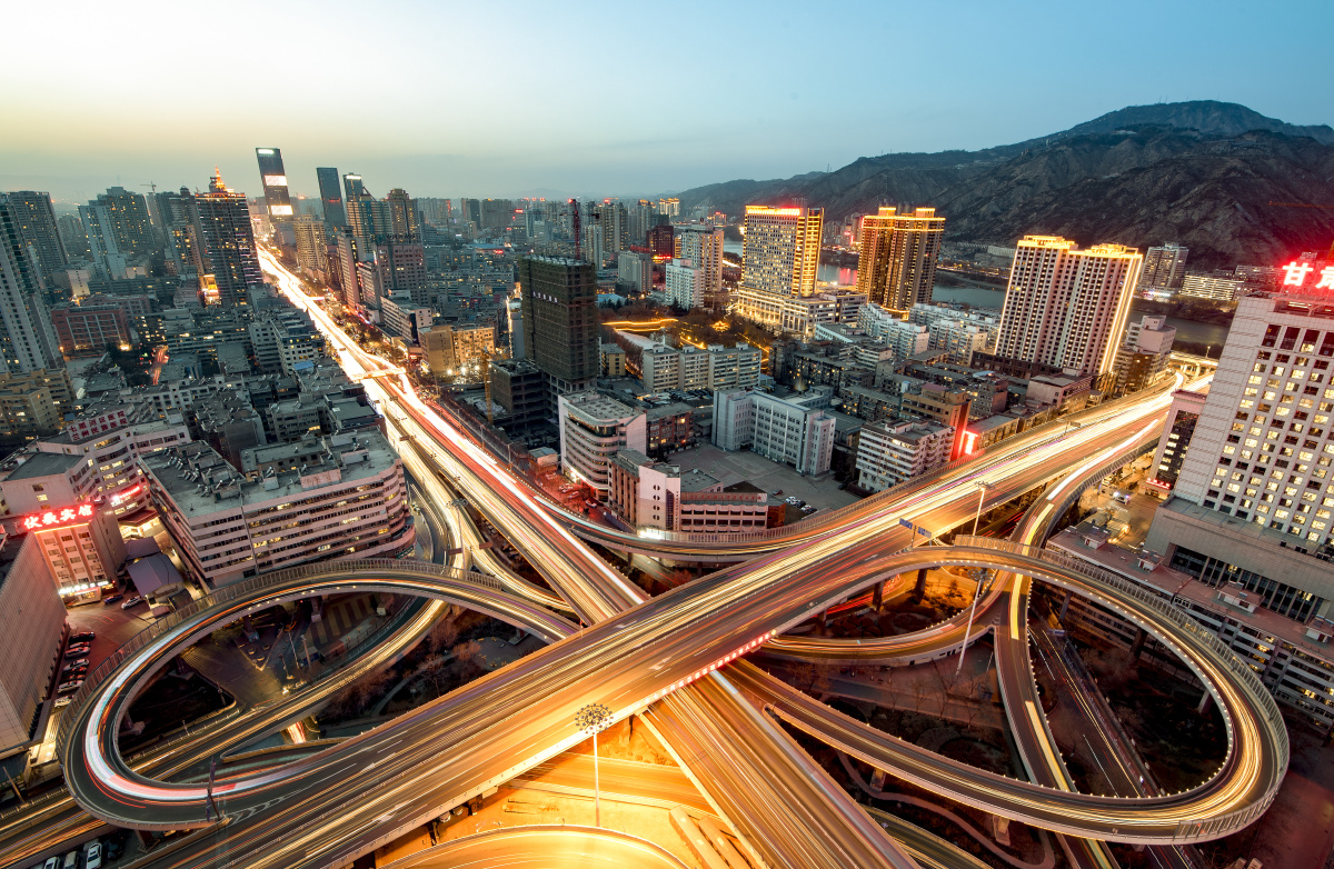 兰州小西湖立交桥