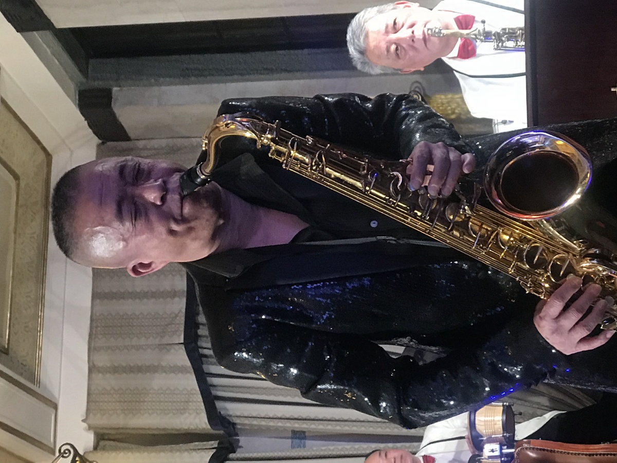 上海老克勒乐队跨年演出,很受欢迎