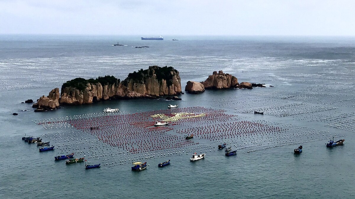 中国海产品养殖基地