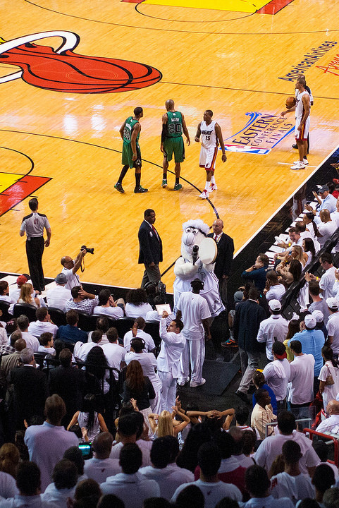 NBA 2012 东决第二场 MIAMI VS ClETICS - 鲍