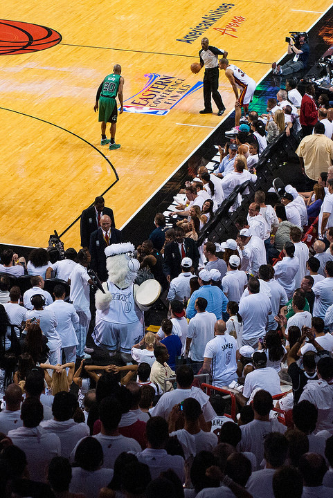 NBA 2012 东决第二场 MIAMI VS ClETICS - 鲍