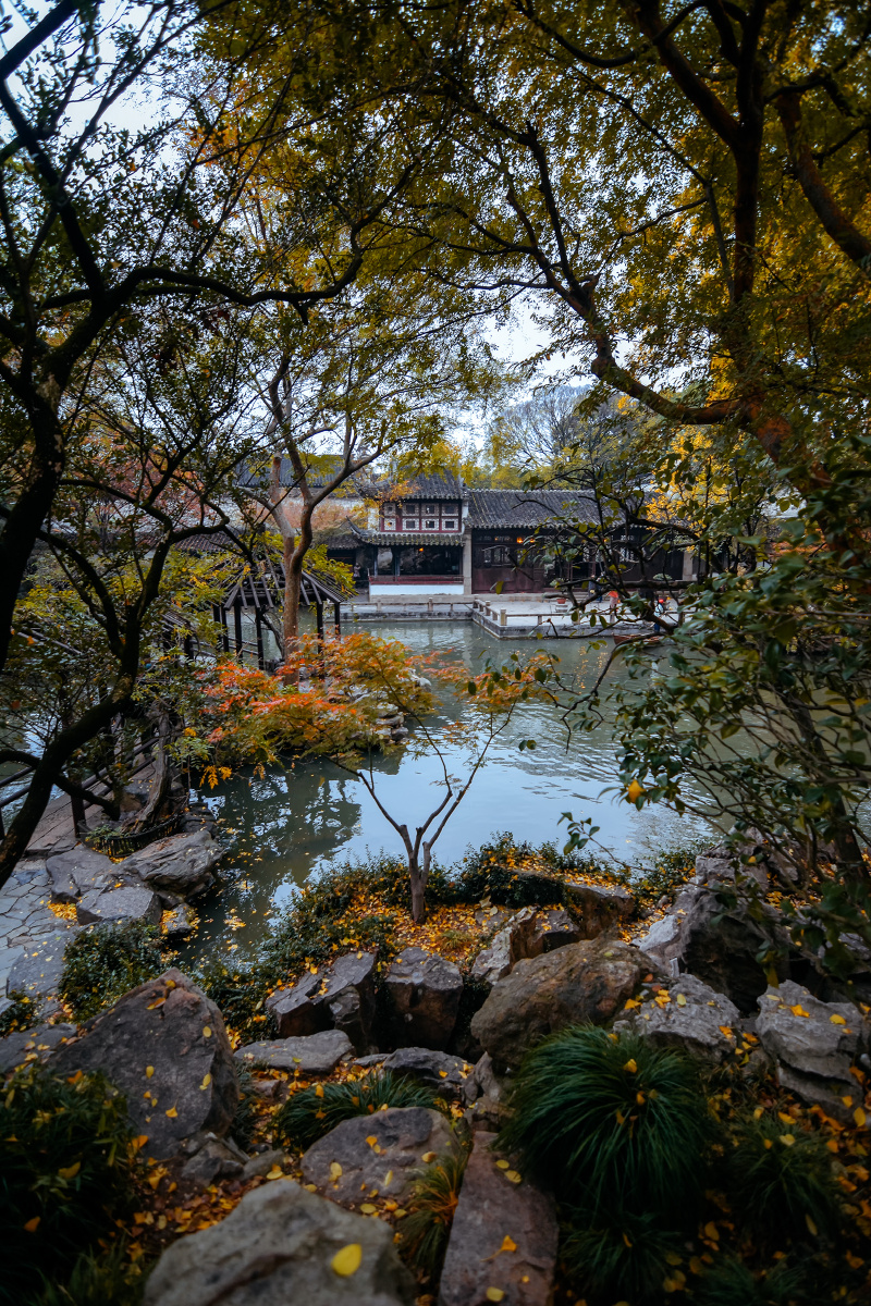 园林赏秋图鉴留园