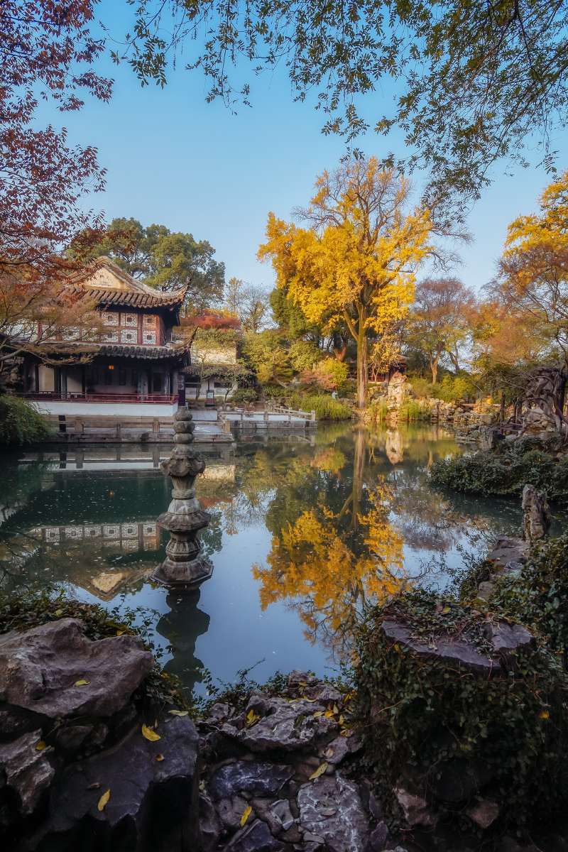 园林赏秋图鉴留园