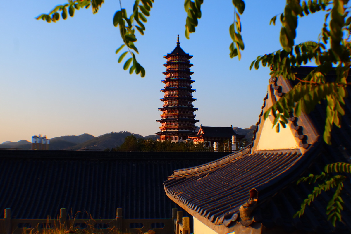 中国谢子长将军故里安定塔