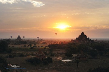 Shwesandaw sunrise