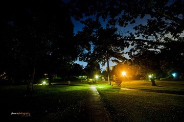 NTU校园夜景