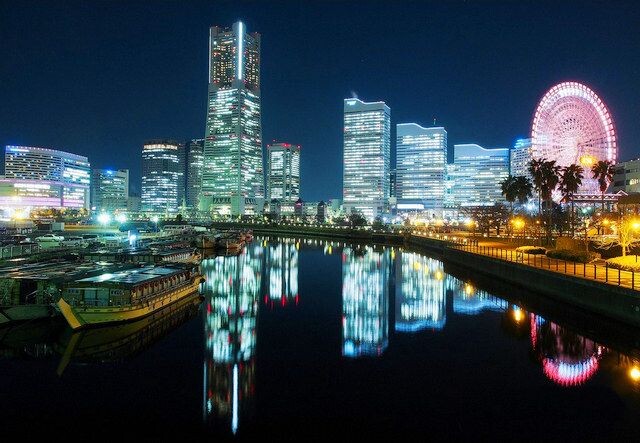 横滨夜景<br />
