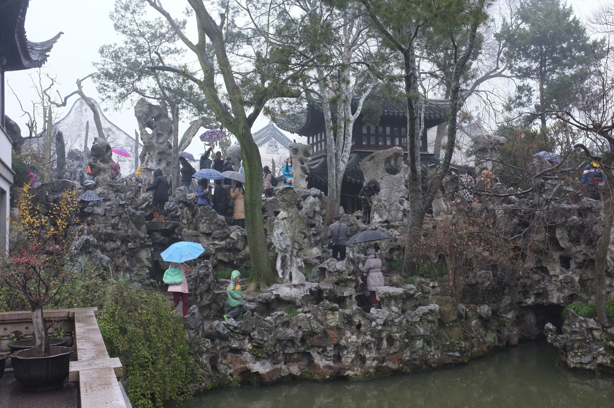 狮子林假山卧云室