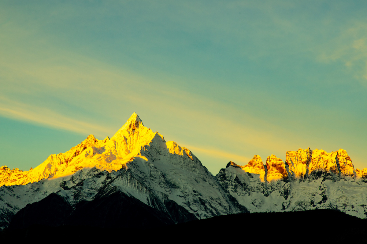 梅里雪山之日照金山 - 从斌1376 - 图虫