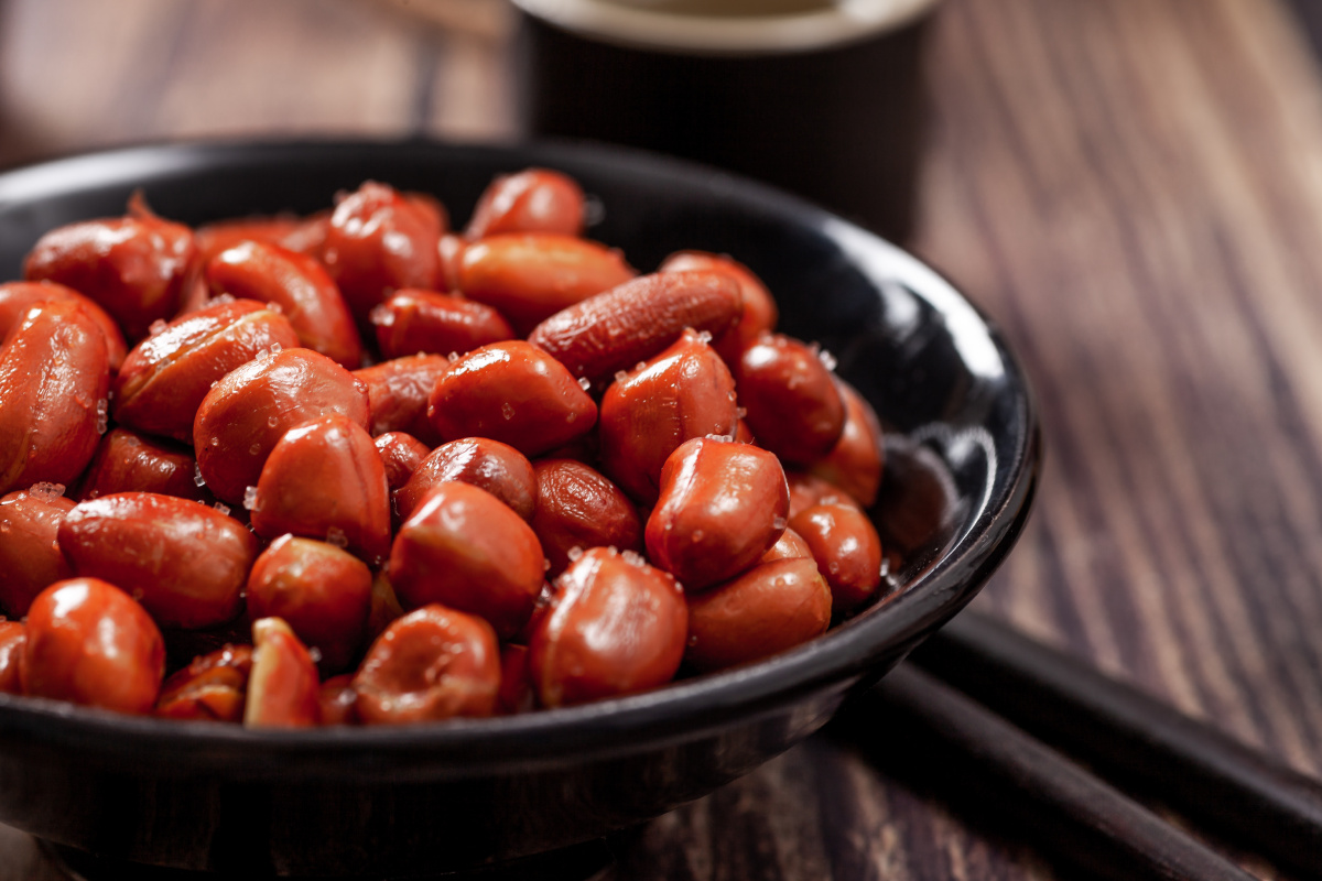 下酒菜炸花生米 - 沐风mufeng- - 图虫