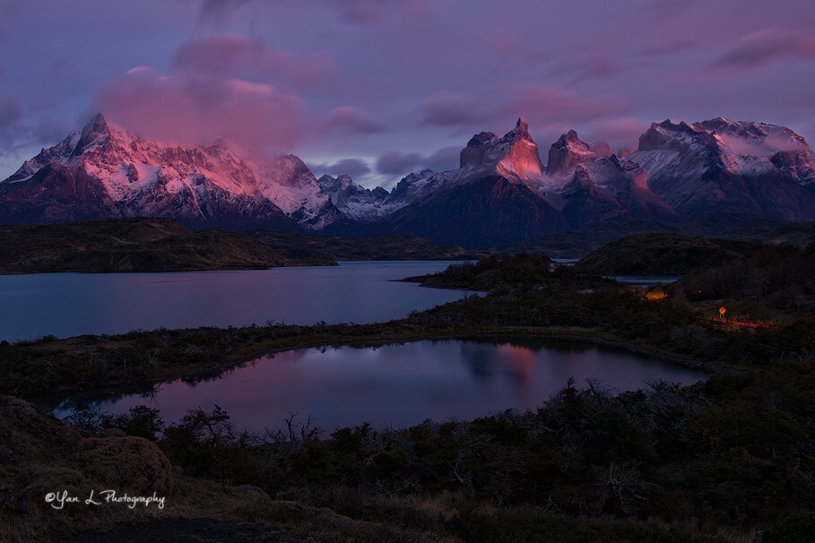 Patagonia的美丽清晨