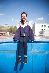 校服美女-11