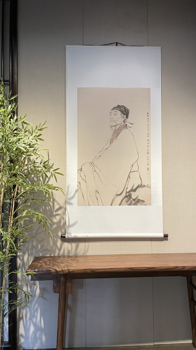 杜甫草堂博物馆收藏的杜甫像