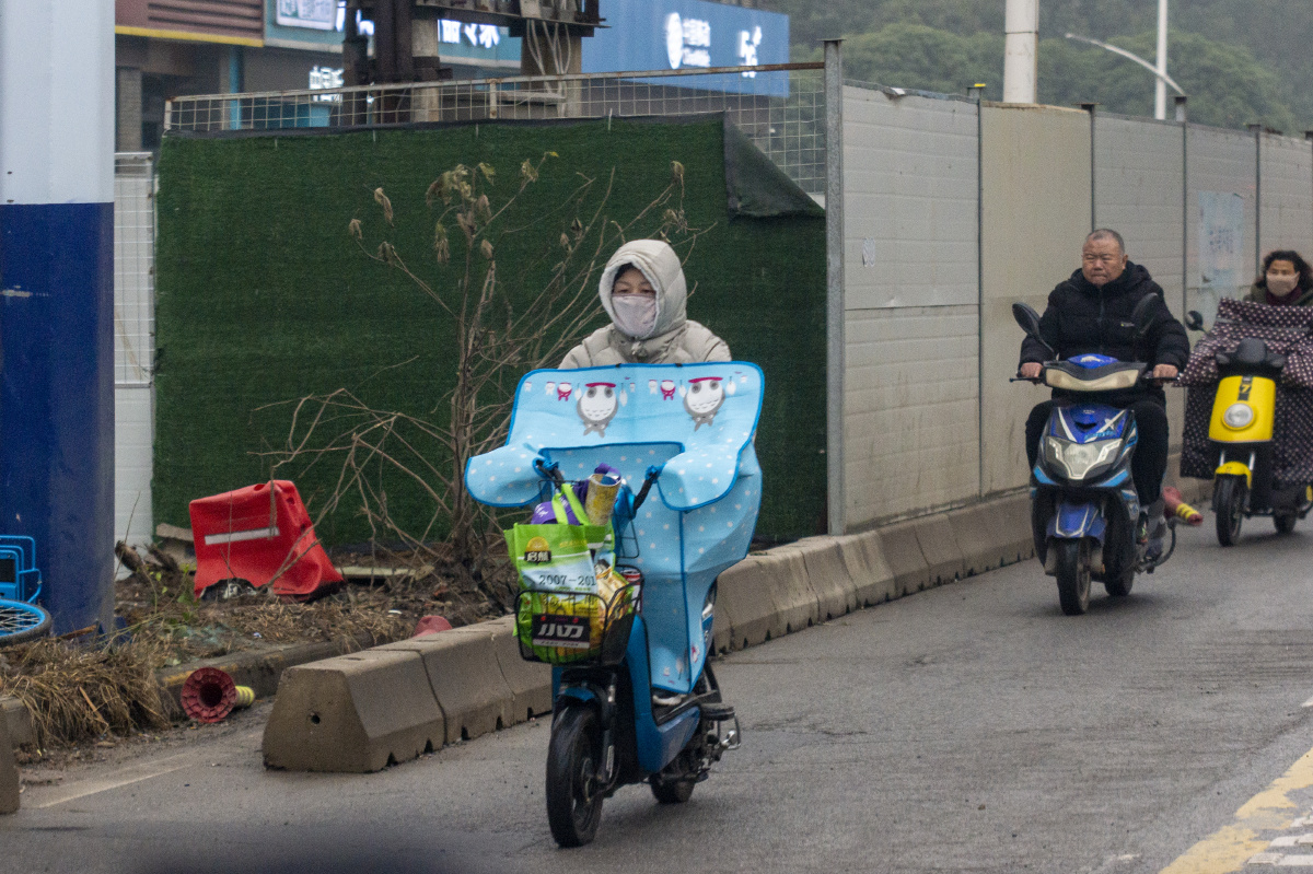芜湖人冬日出行