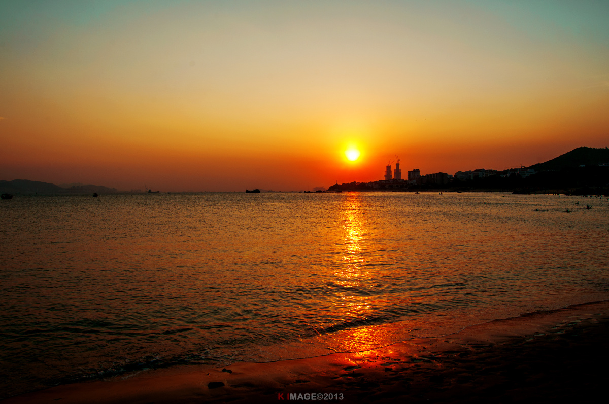 橘黄色的海 - 徐思捷-k - 图虫