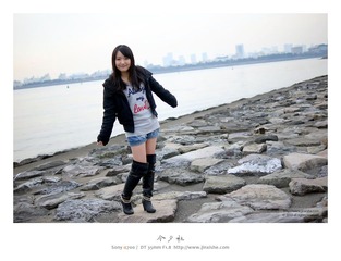 冬の海浜