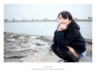 冬の海浜