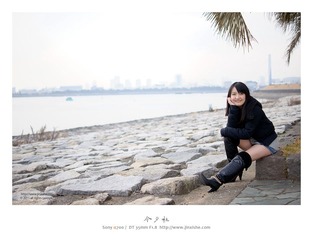 冬の海浜