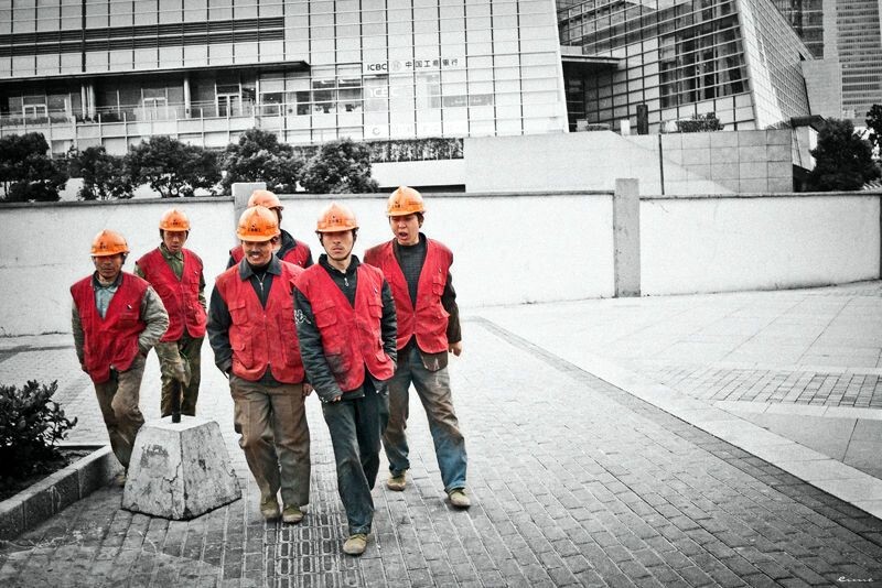 TEAM &quot;RED&quot;<br />
work for SHANGHAI TOWER